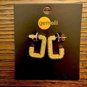 NEW Gemelli Gold Earrings